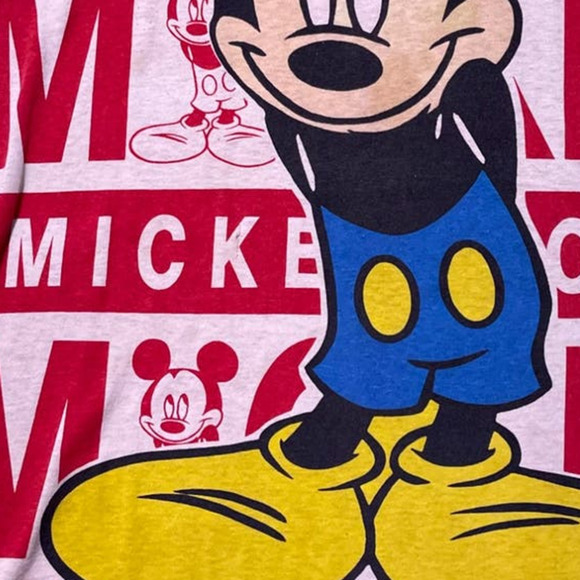 Vintage Mickey Mouse Graphic T-Shirt - Picture 4 of 7